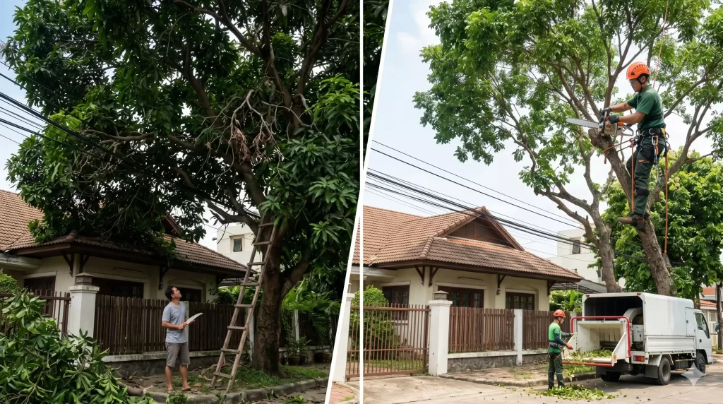 Khi Nào Bạn Cần Thuê Người Chặt Cây, Cắt Tỉa Cây Xanh?